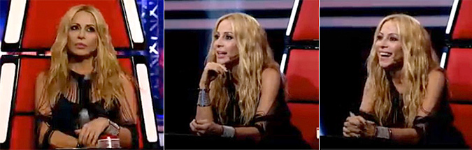 Marta Sánchez en la Voz Ecuador, tvdeecuador.com